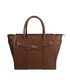 Small Zipped Bayswater, &pound;650, Handbags, Tan, Leather, Front view